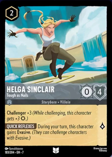7ARC-183, UC, Helga Sinclair - Tough as Nails (Foil)