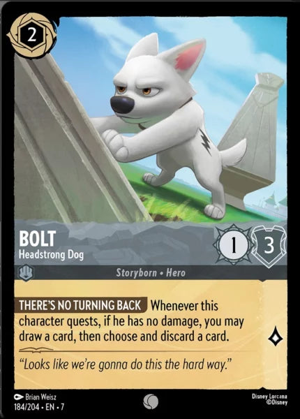 7ARC-184, C, Bolt - Headstrong Dog