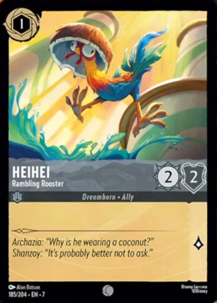 7ARC-185, C, HeiHei - Rambling Rooster (Foil)