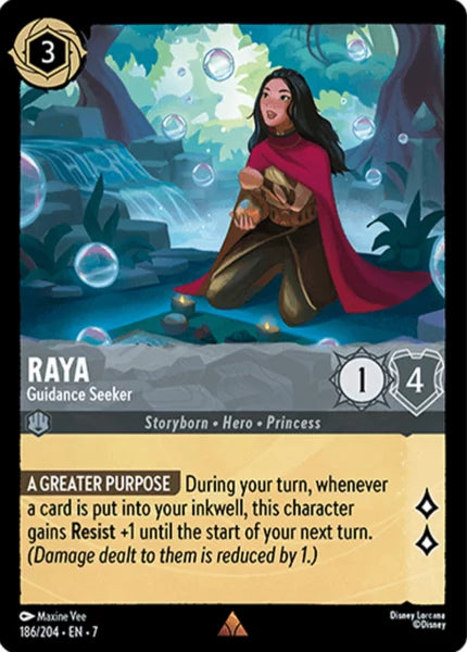 7ARC-186, R, Raya - Guidance Seeker (Foil)