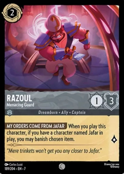 7ARC-189, C, Razoul - Menacing Guard