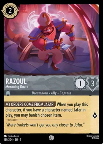 7ARC-189, C, Razoul - Menacing Guard (Foil)
