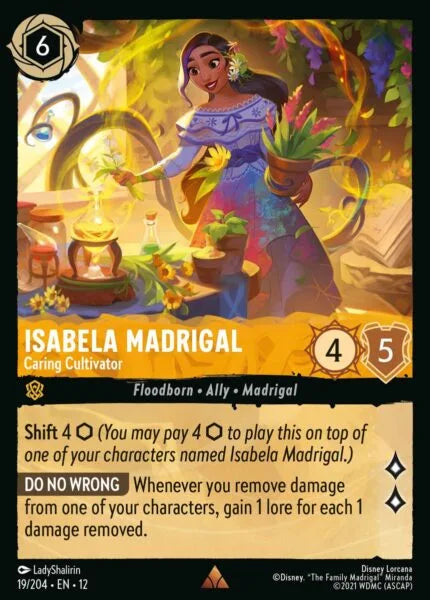 12WIL-019, R, Isabela Madrigal - Caring Cultivator
