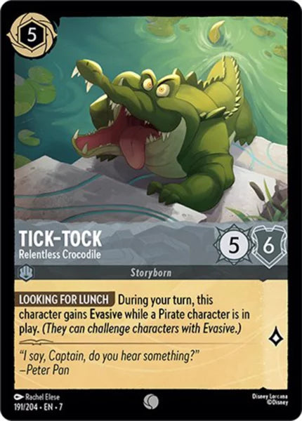 7ARC-191, C, Tick-Tock - Relentless Crocodile