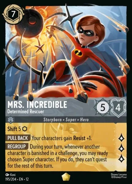 12WIL-195, L, Mrs. Incredible - Determined Rescuer (Foil)
