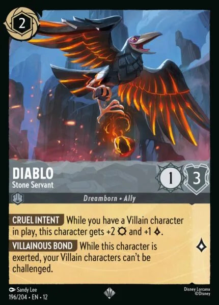 12WIL-196, SR, Diablo - Stone Servant
