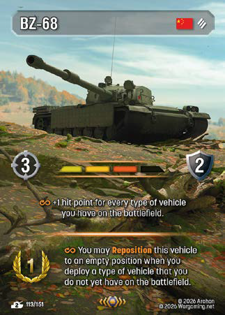 TF113, R, BZ-68 (Foil)