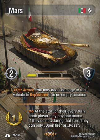 TF127, P, Mars (Foil)