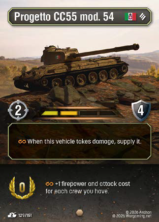 TF129, C, Progetto CC55 mod. 54