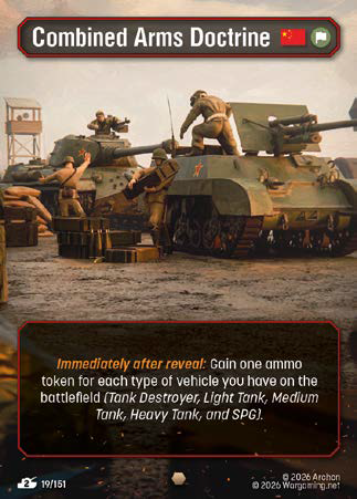 TF019, C, Combined Arms Doctrine