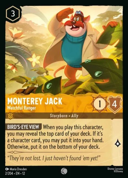12WIL-002, C, Monterey Jack - Watchful Ranger