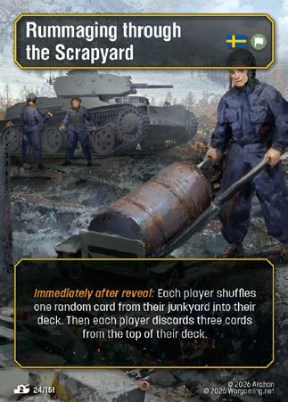 TF024, SB, Rummaging through the Scrapyard