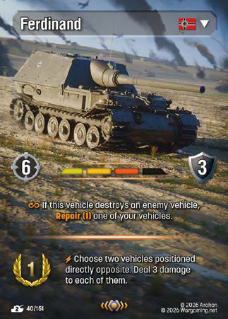 TF040, P, Ferdinand (Foil)