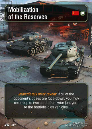 TF006, C, Mobilization of the Reserves