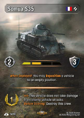 TF074, P, Somua S35 (Foil)