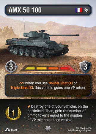 TF080, U, AMX 50 100