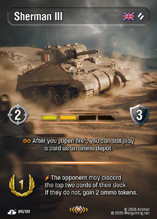 TF089, P, Sherman III (Foil)