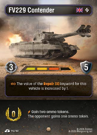 TF093, C, FV229 Contender