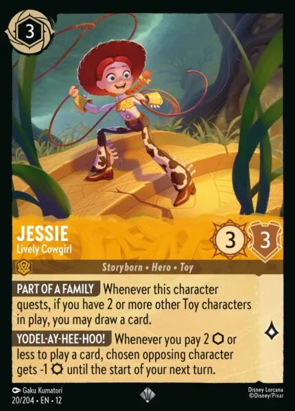 12WIL-020, SR, Jessie - Lively Cowgirl