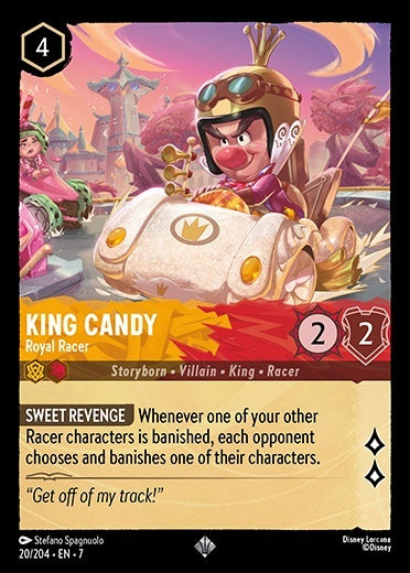 7ARC-020, SR, King Candy - Royal Racer