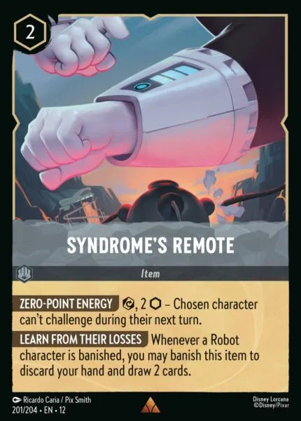 12WIL-201, R, Syndrome's Remote (Foil)