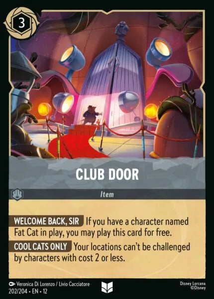 12WIL-202, UC, Club Door (Foil)