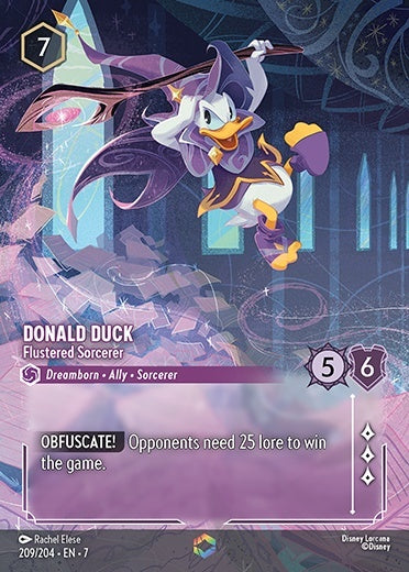 7ARC-209, E, Donald Duck - Flustered Sorcerer