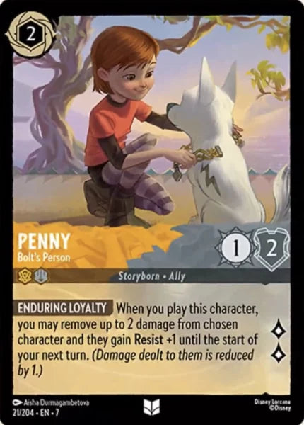 7ARC-021, UC, Penny - Bolt's Person (Foil)