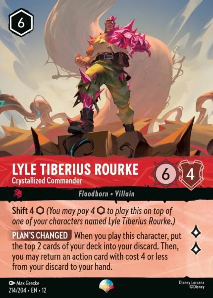 12WIL-214, EPIC, Lyle Tiberius Rourke - Crystallized Commander