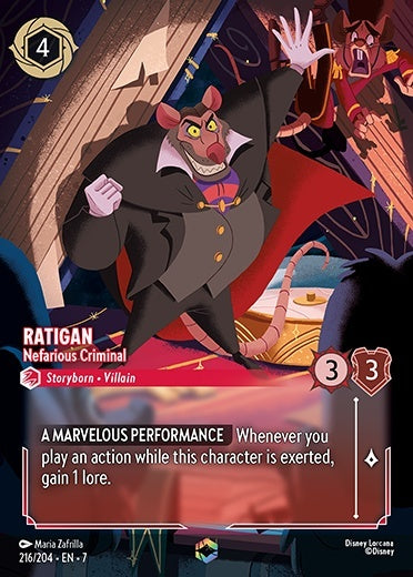 7ARC-216, E, Ratigan - Nefarious Criminal