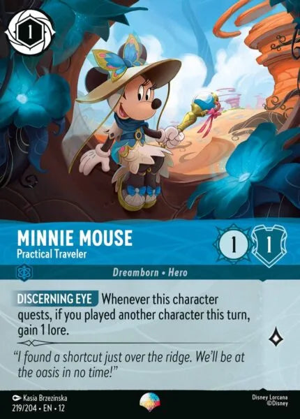 12WIL-219, EPIC, Minnie Mouse - Practical Traveler