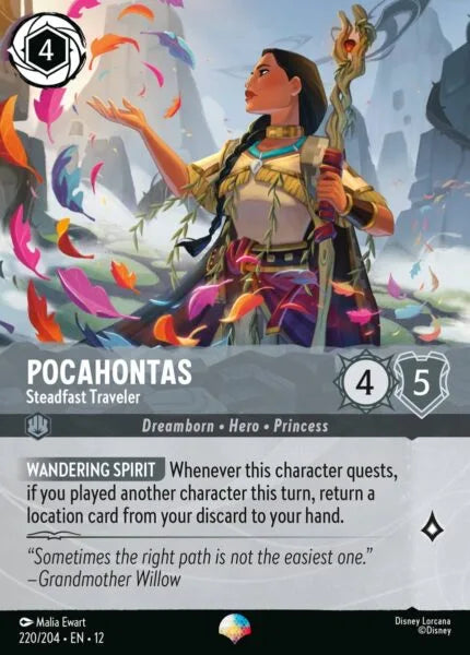 12WIL-220, EPIC, Pocahontas - Steadfast Traveler