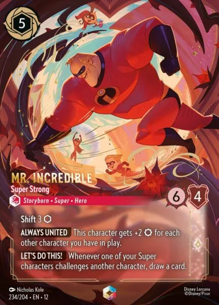 12WIL-234, E, Mr. Incredible - Super Strong