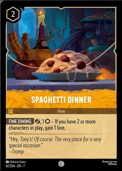 7ARC-042, C, Spaghetti Dinner (Foil)