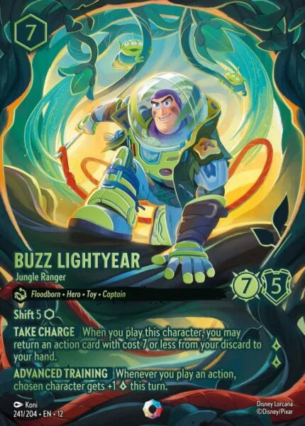 12WIL-241, ICONIC, Buzz Lightyear - Jungle Ranger