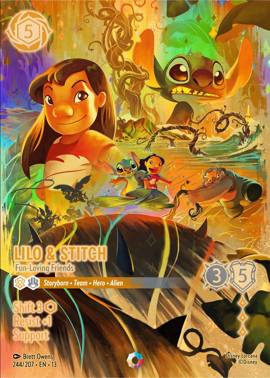 13ATK-244, ICONIC, Lilo & Stitch - Fun-Loving Friends
