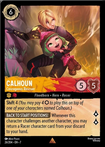7ARC-026, R, Calhoun - Courageous Rescuer