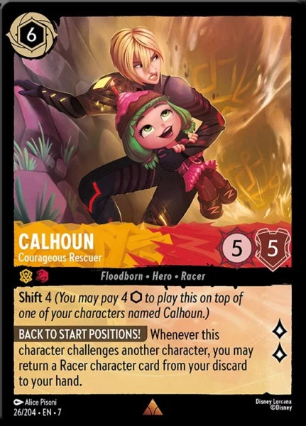 7ARC-026, R, Calhoun - Courageous Rescuer (Foil)