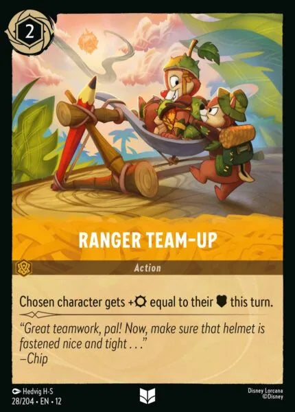 12WIL-028, UC, Ranger Team-Up