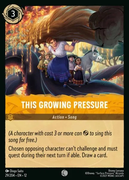 12WIL-029, C, This Growing Pressure (Foil)