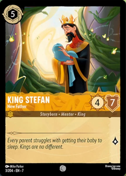 7ARC-003, C, King Stefan - New Father