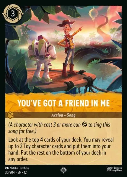 12WIL-030, SR, You've Got a Friend in Me