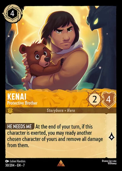 7ARC-030, R, Kenai - Protective Brother (Foil)