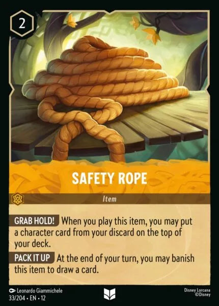 12WIL-033, UC, Safety Rope (Foil)