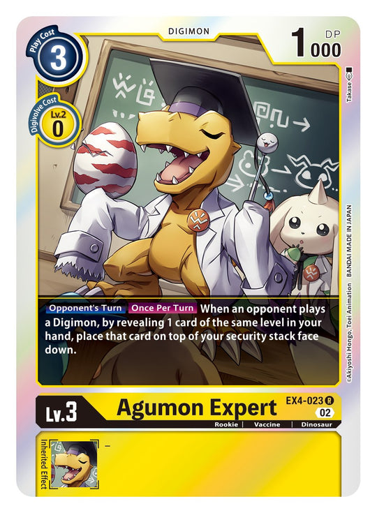 EX04-023 R, Agumon Expert