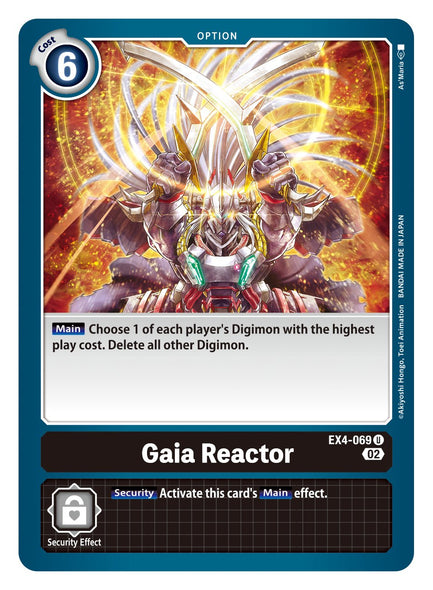 EX04-069 U, Gaia Reactor
