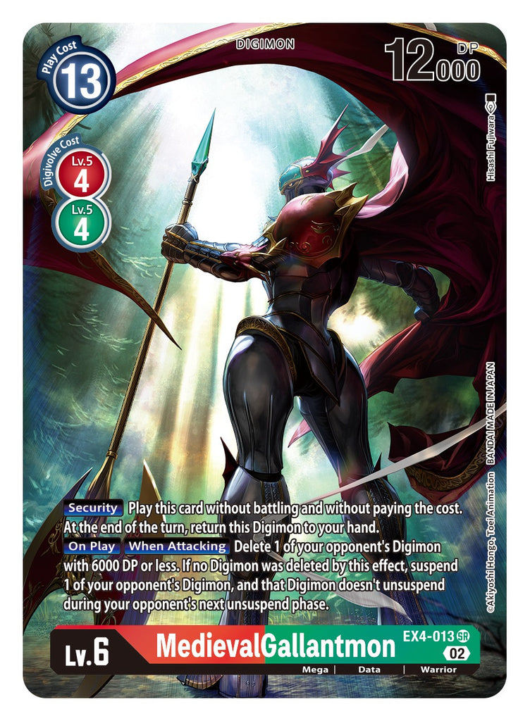 EX4-013 SR, MedievalGallantmon (Alternate Art)