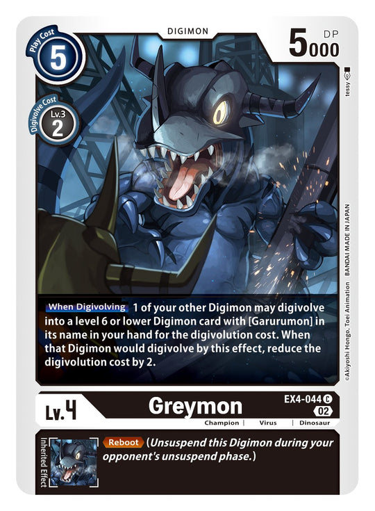 EX04-044 C, Greymon - EX04-044