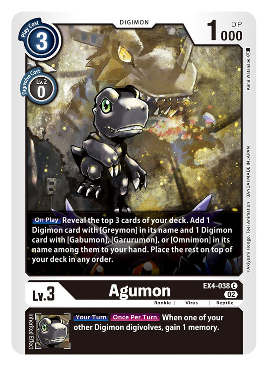 EX04-038 C, Agumon - EX04-038