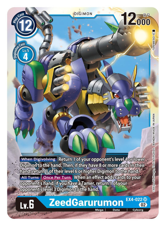 EX04-022 SR, ZeedGarurumon